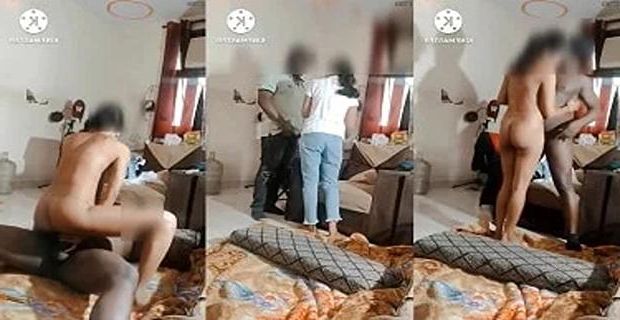 Chudasi ladki watchman lund condom lagakar sex