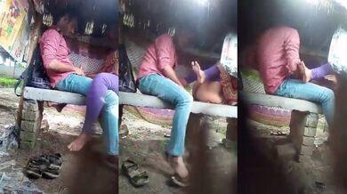 College ladki fucked bench near